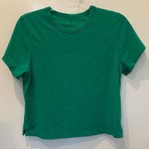 lululemon athletica All Yours Organic Cotton Cropped T-Shirt